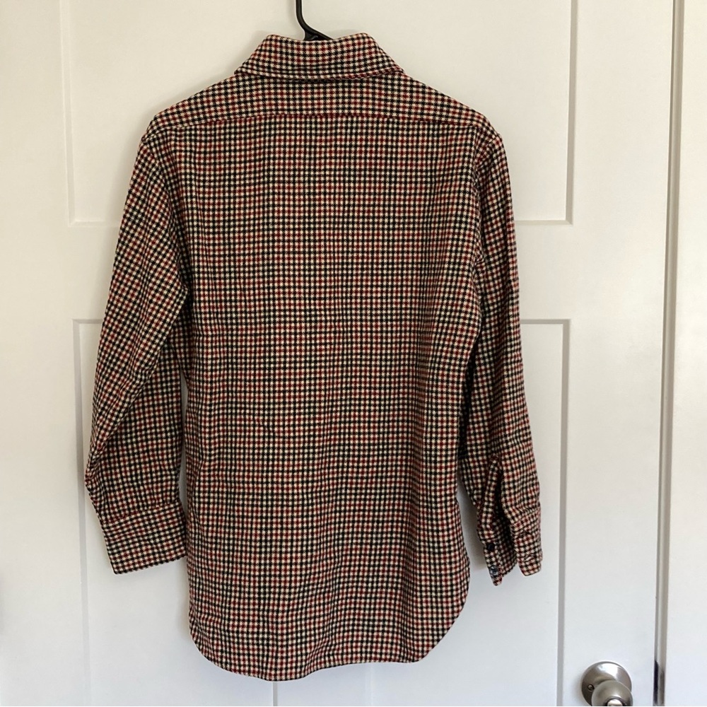 Vintage Pendleton 1970-1994 Men’s Brown Plaid But… - image 4